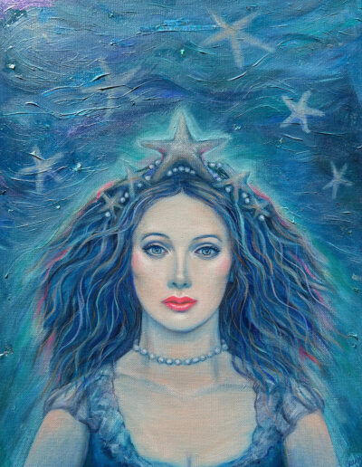 Starfish Queen 14" x 18"