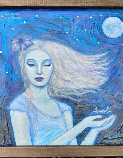 The Ghost Crab 10" x 10"